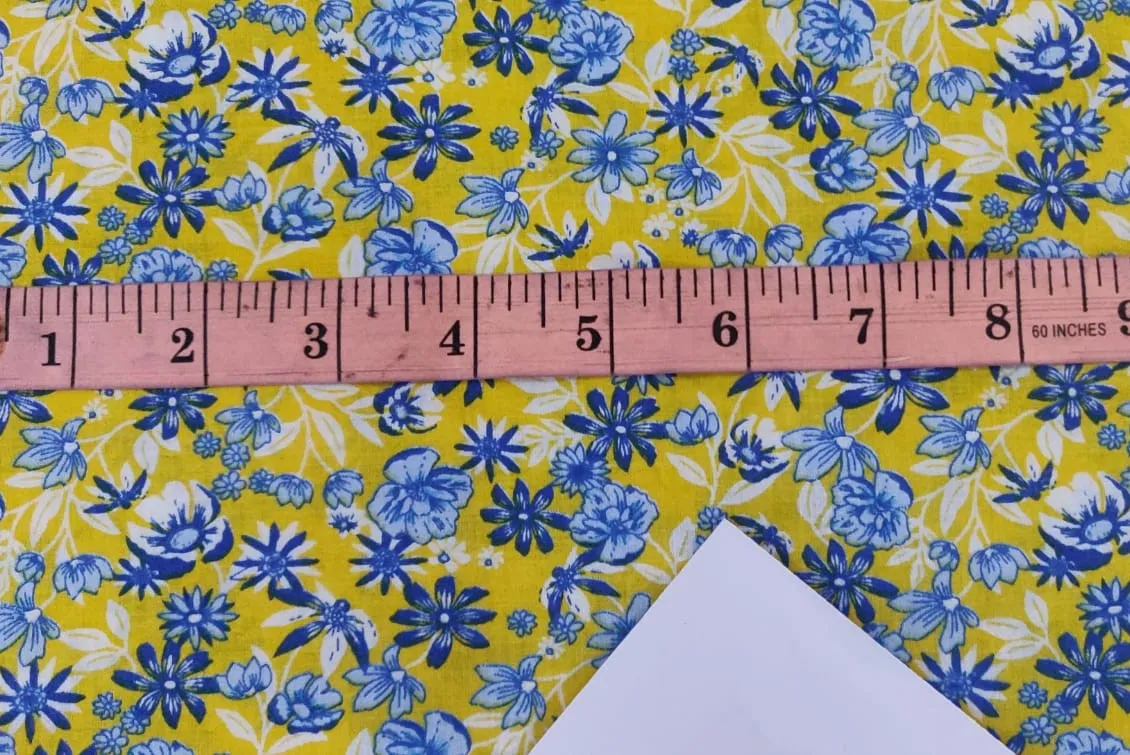 100% cotton cambric Print Floral Design 58" wide available in three floral colors[12808-12810]