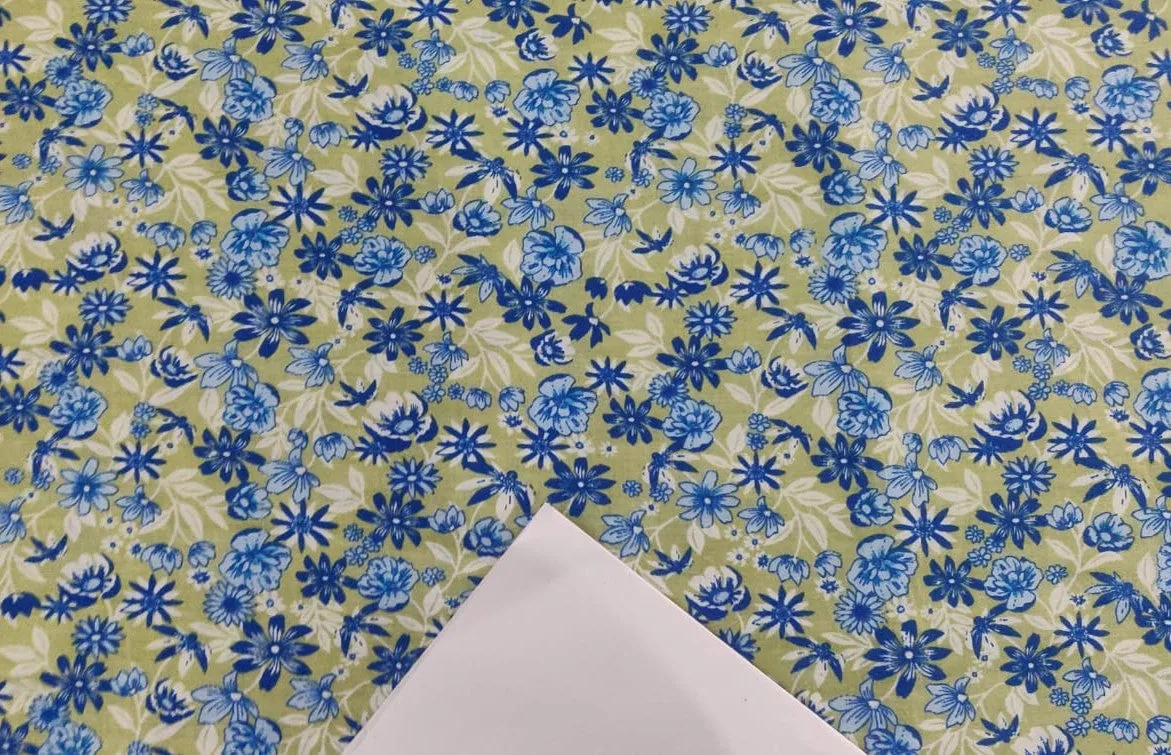 100% cotton cambric Print Floral Design 58" wide available in three floral colors[12808-12810]