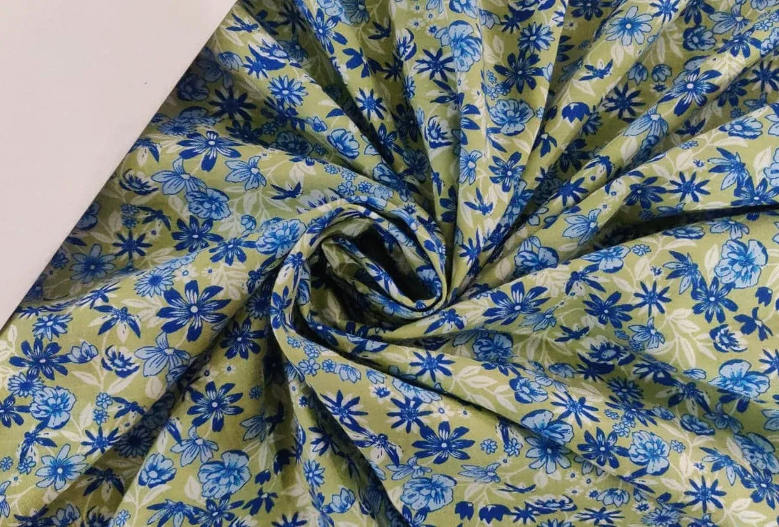 100% cotton cambric Print Floral Design 58" wide available in three floral colors[12808-12810]