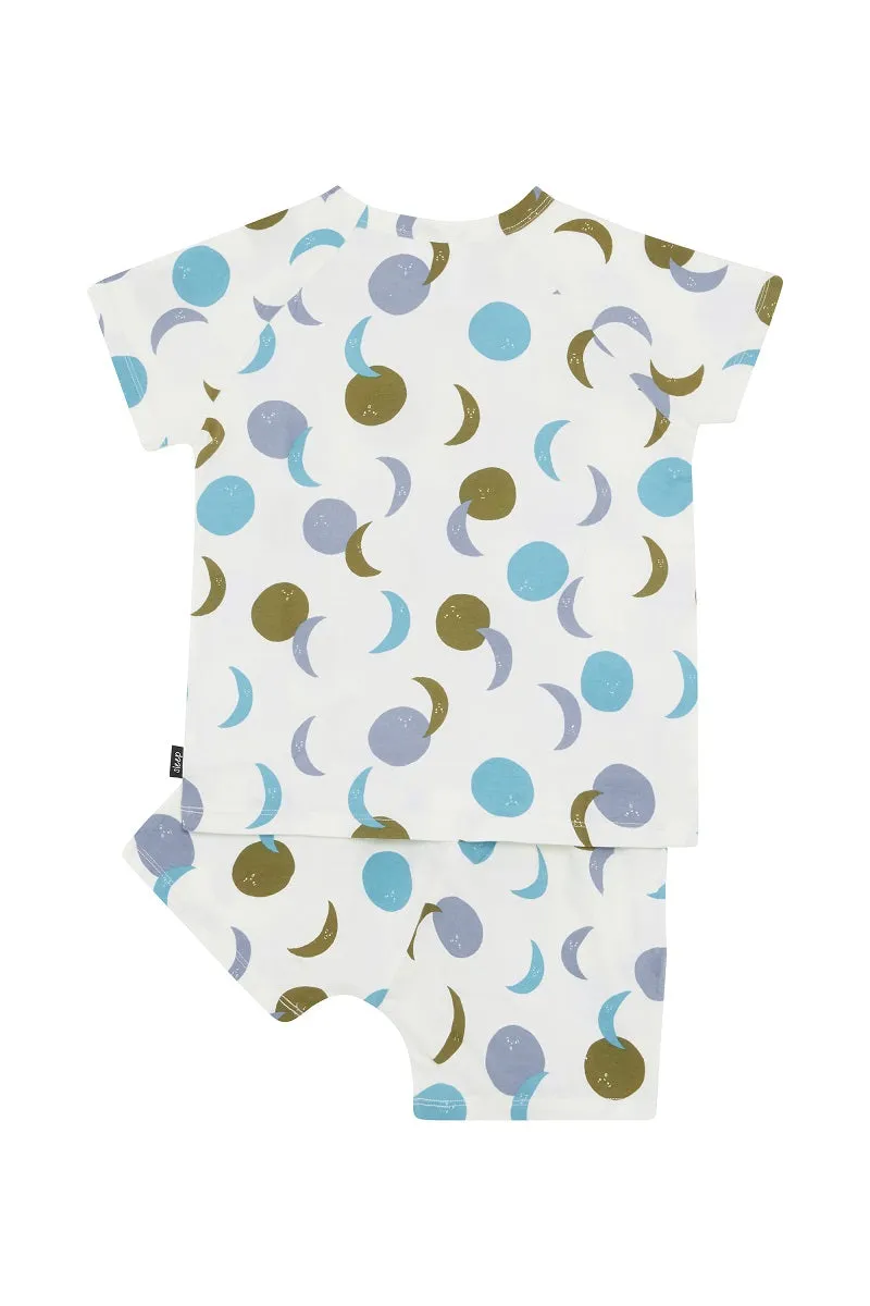 Bonds Kids Tee Sleep Set - Aqua Luna Glow