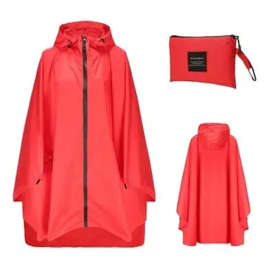 Breathable Lightweight Raincoat Ponchos Waterproof Wind