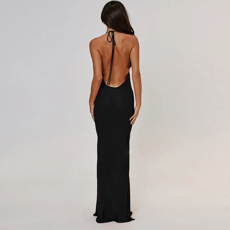 Chosen Backless Maxi Dress