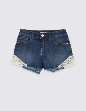 Cotton Shorts with Stretch