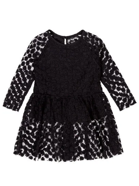 Deux Par Deux Girls' Night Out Lacey Tunic and Legging Set Sizes 5, 6