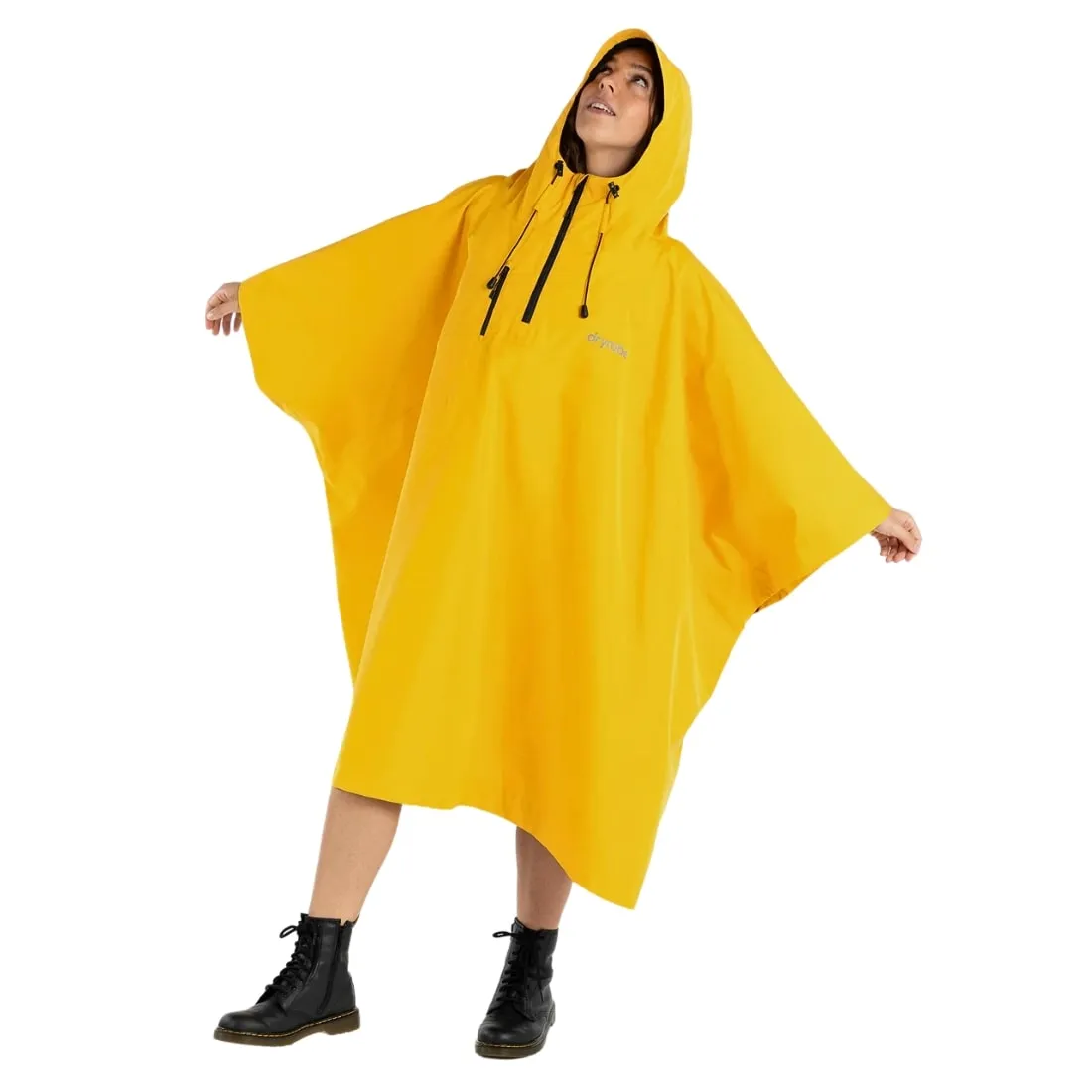 Dryrobe Waterproof Poncho - Yellow