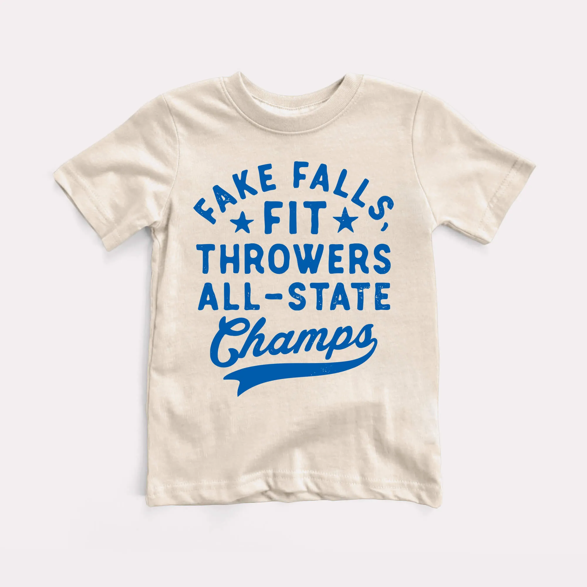 Fake Falls Fit Throwers Toddler Tee