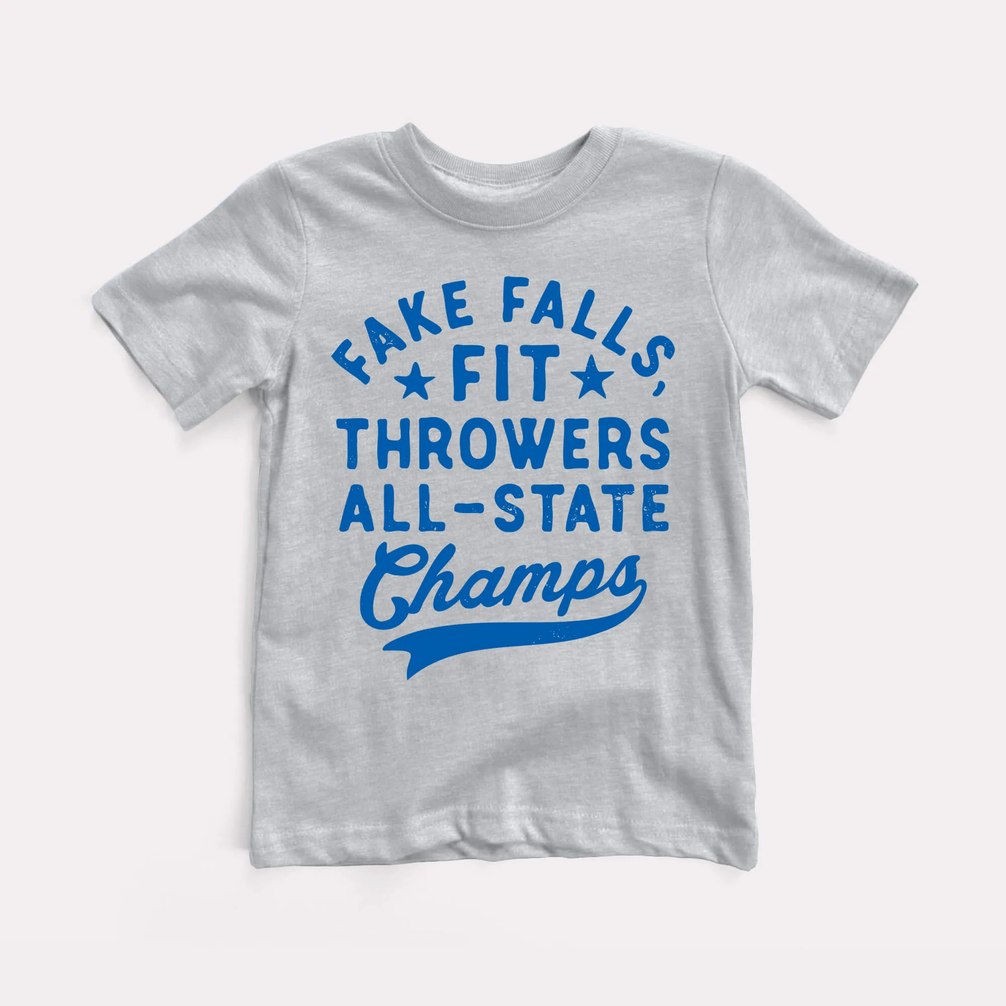 Fake Falls Fit Throwers Toddler Tee