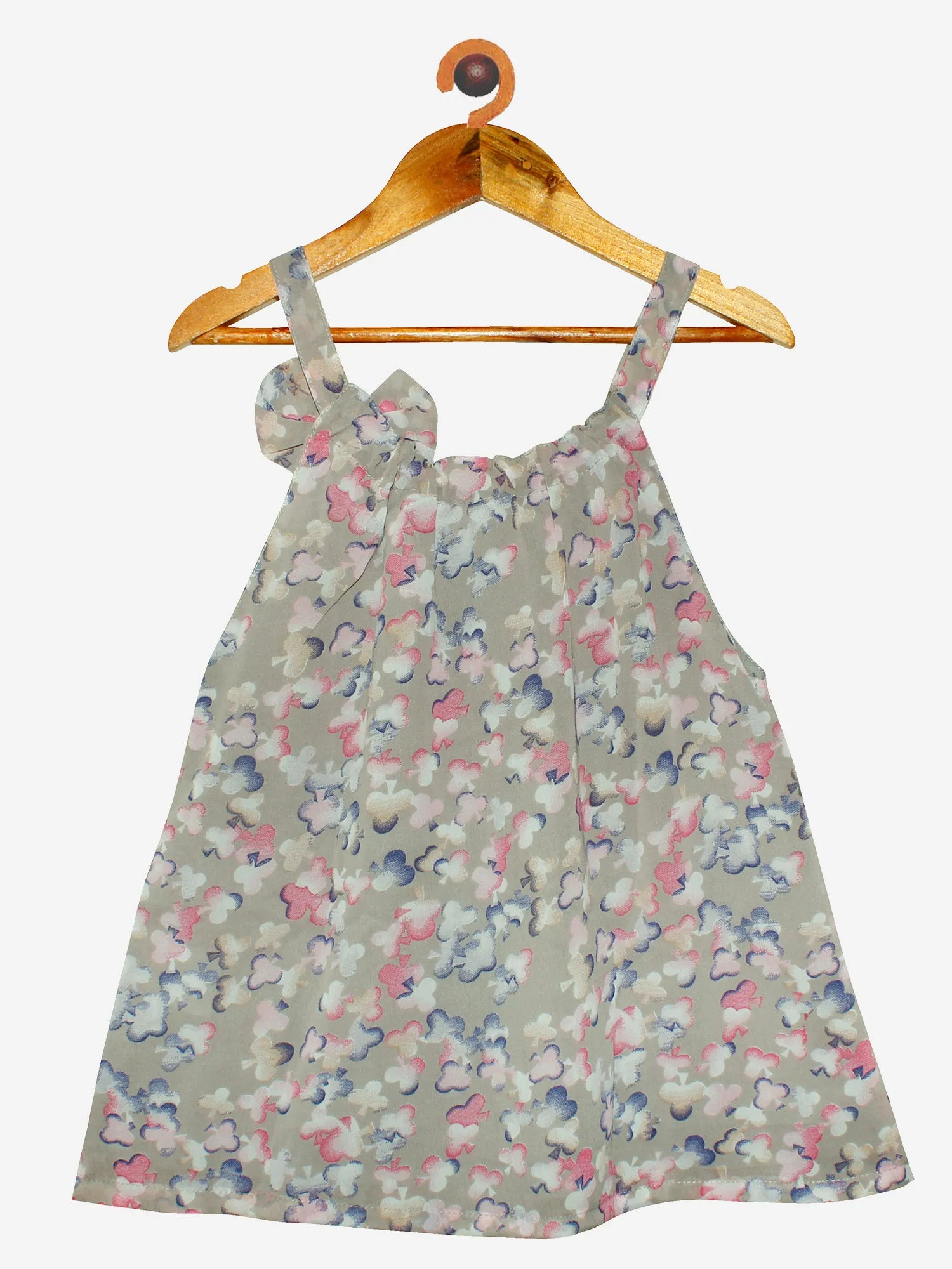 Girls Strap top with Bow