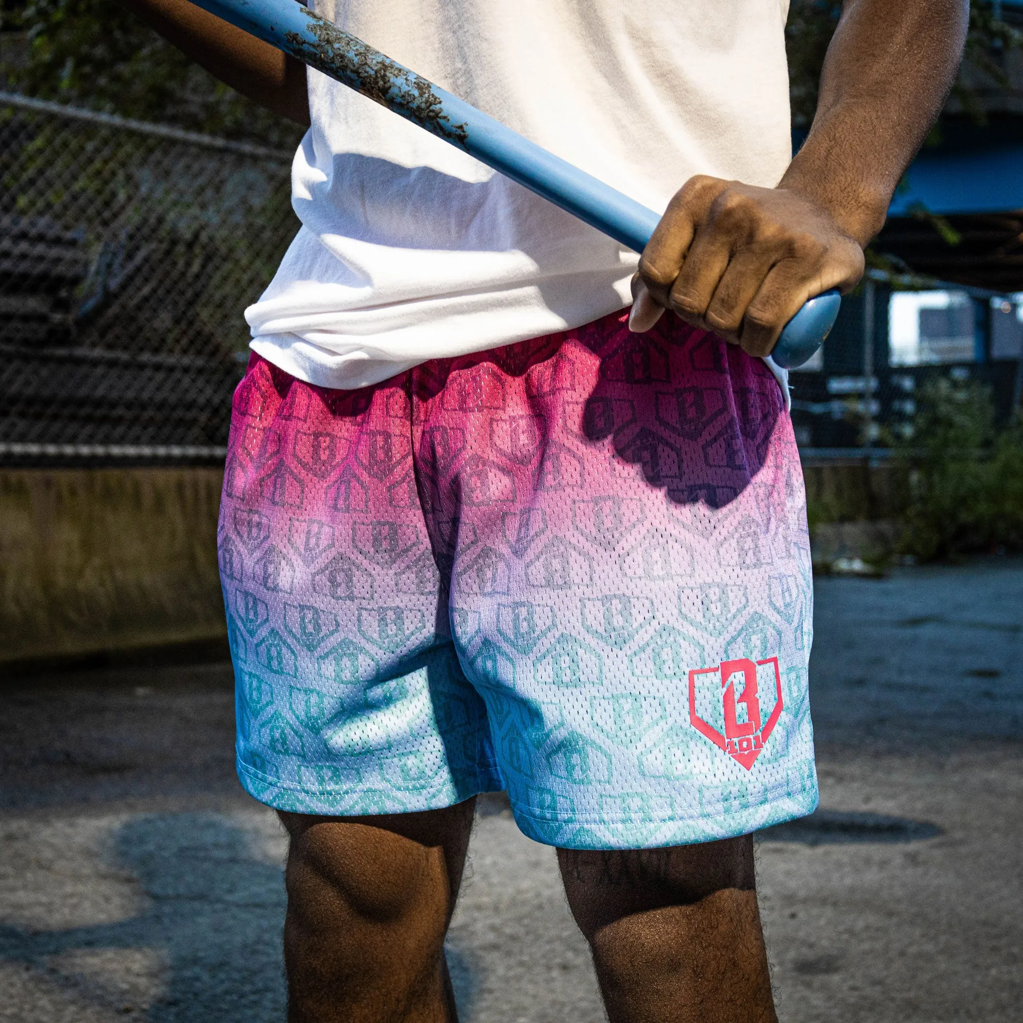 Gradient Shorts - Cotton Candy