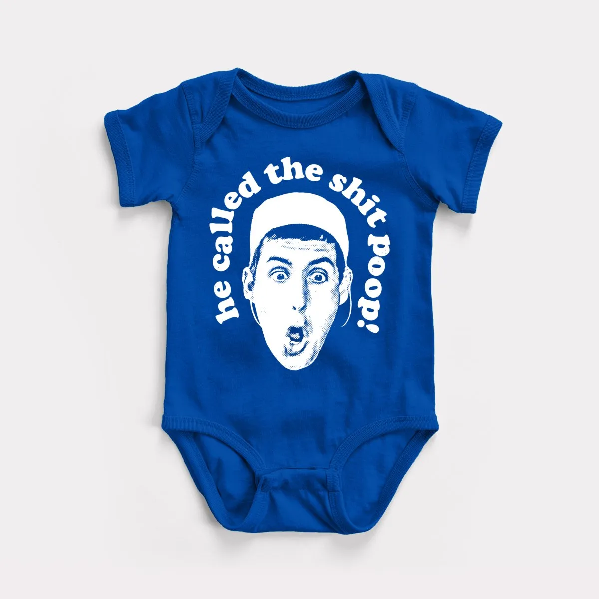 He Called The Shit Poop Baby Bodysuit