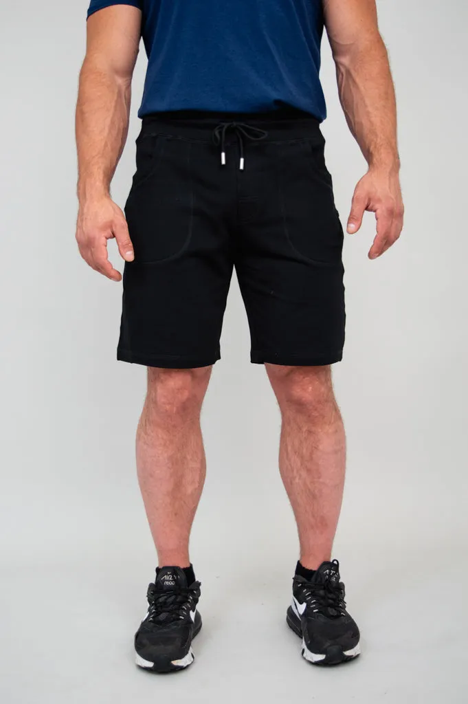 Jason Shorts, Black, Cotton