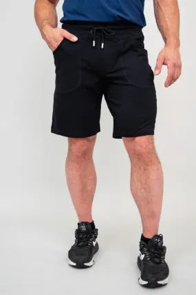 Jason Shorts, Black, Cotton