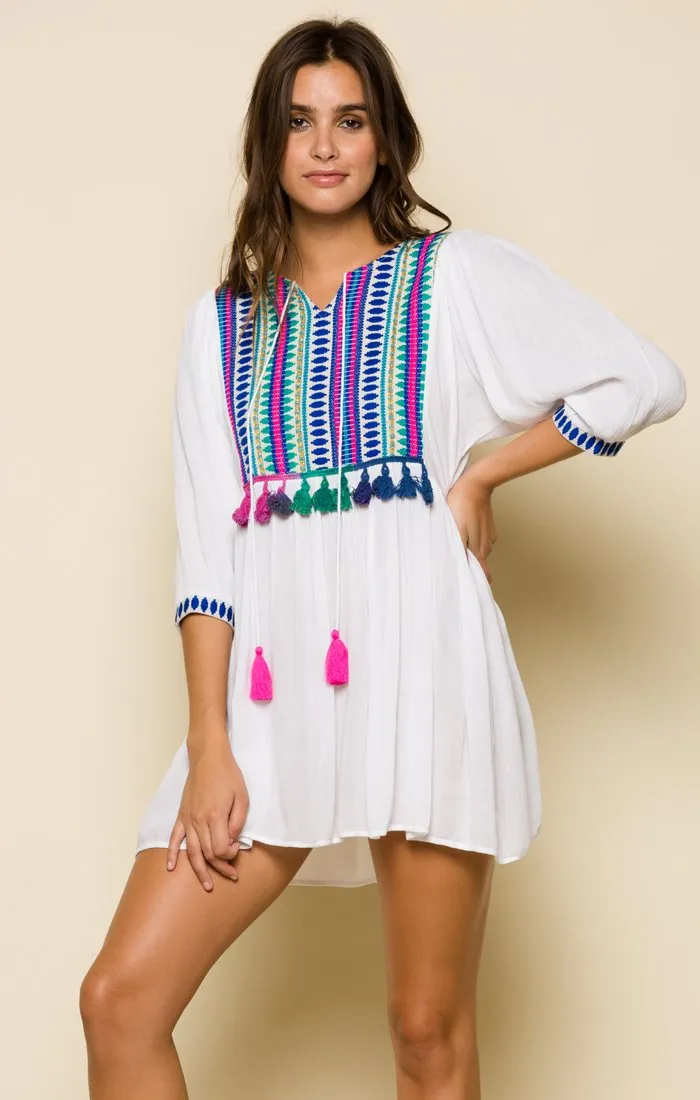 KALANI TASSEL TUNIC