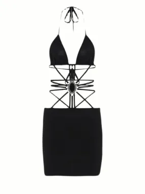 Marc Strappy Mini Dress