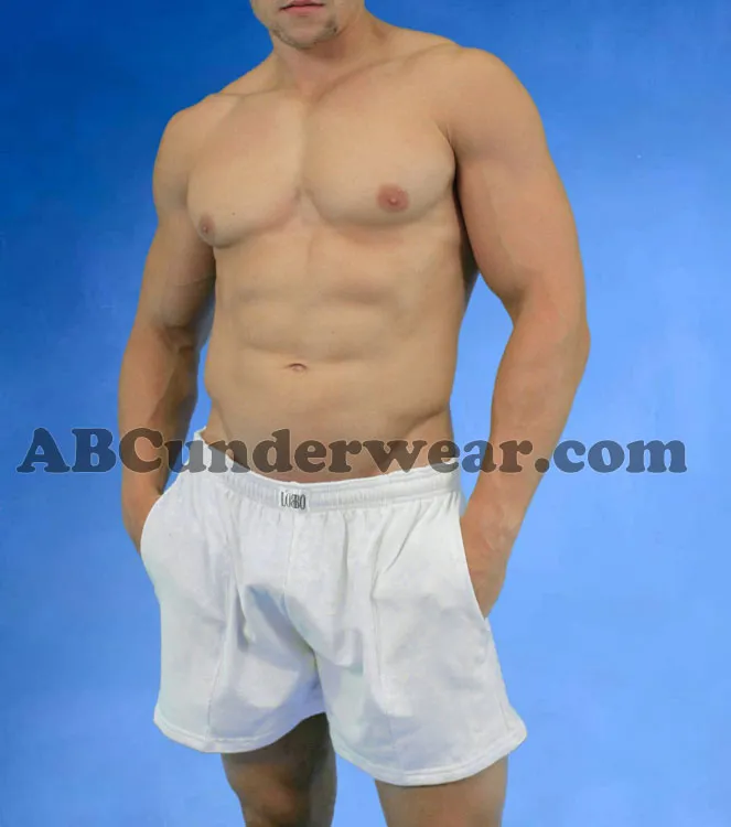 Mens Fleece Gym Short - Original Shorter Version by LOBBO - BLOWOUT !