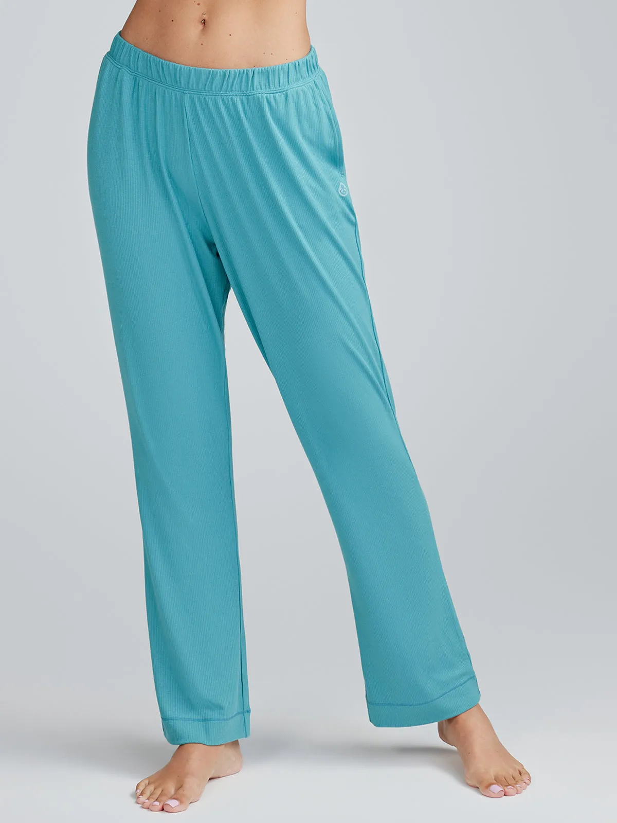 Microluxe Rib Sleep Pant