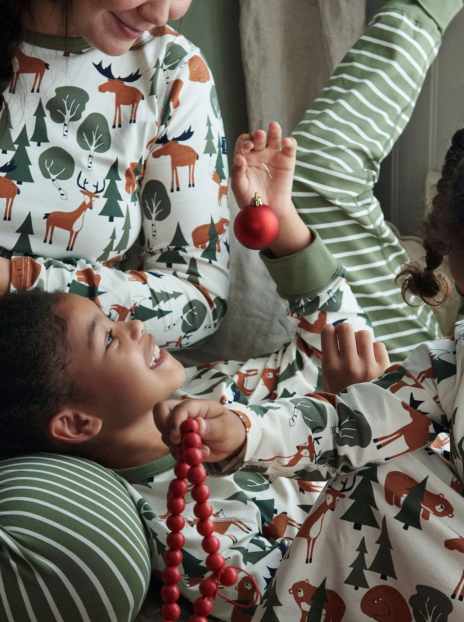 Moose Print Kids Pyjamas