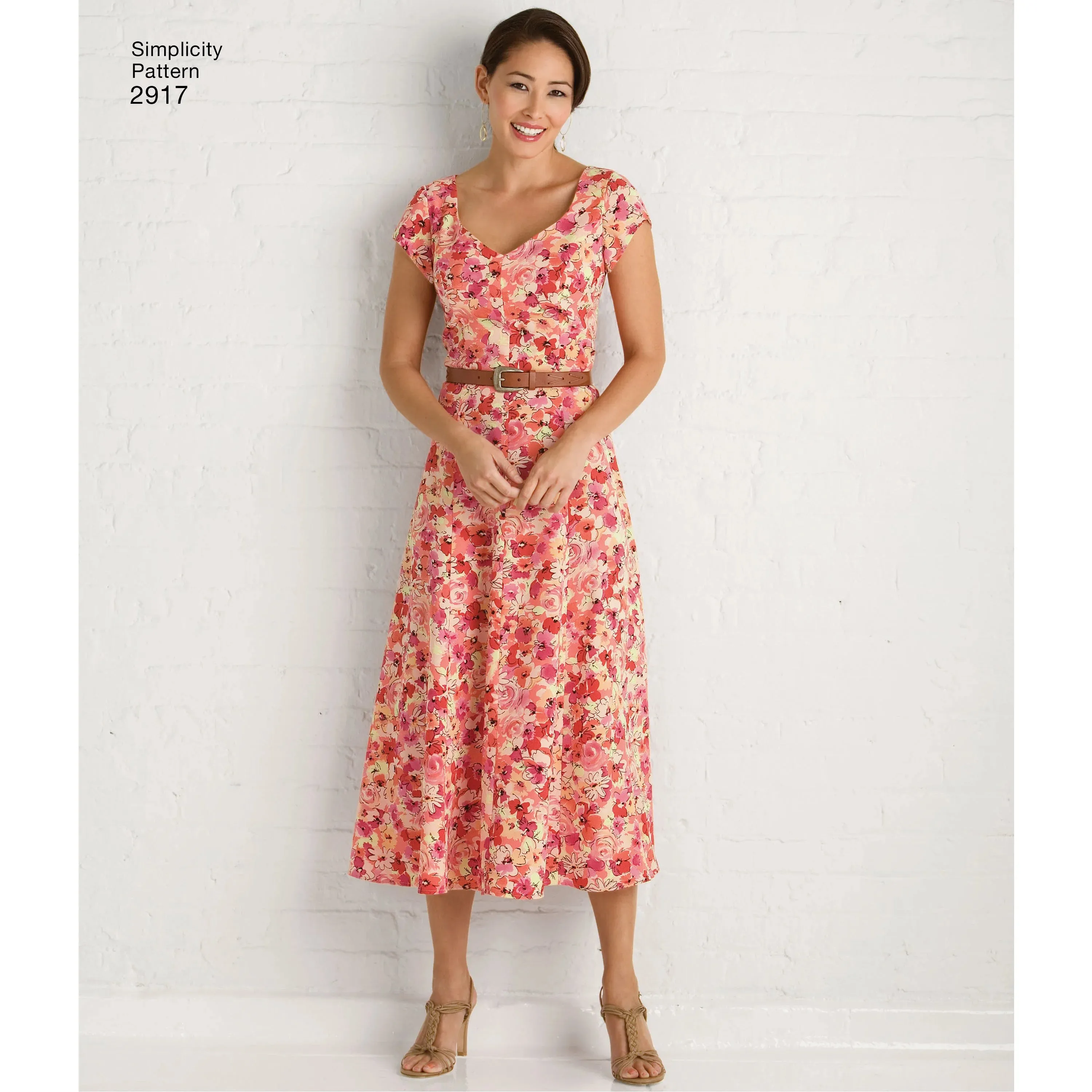 Simplicity Pattern S2917 Dresses (Miss & Plus)