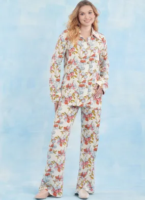 Simplicity Sewing Pattern 9856 Women's Pyjamas