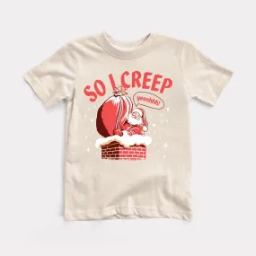 So I Creep Santa Youth Tee