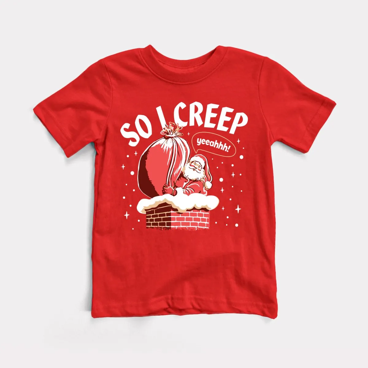 So I Creep Santa Youth Tee