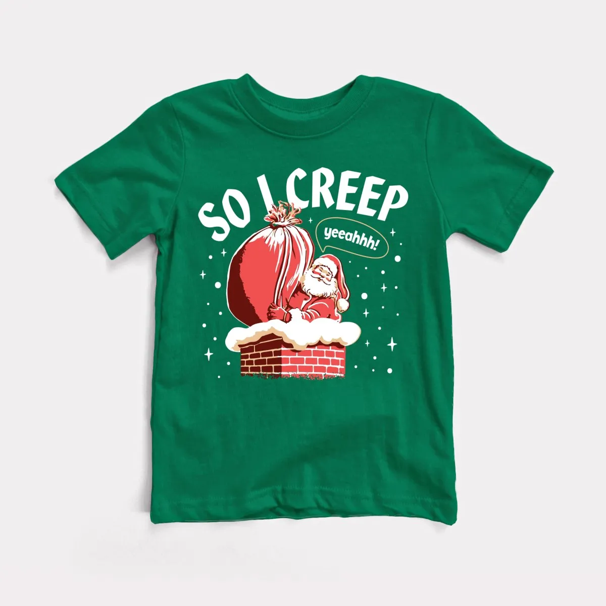 So I Creep Santa Youth Tee