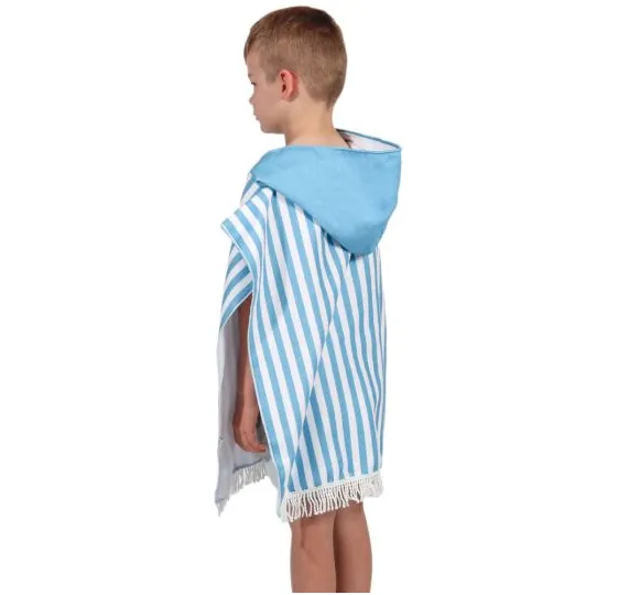 Splosh - Hooded Beach Towel Kids - Blue