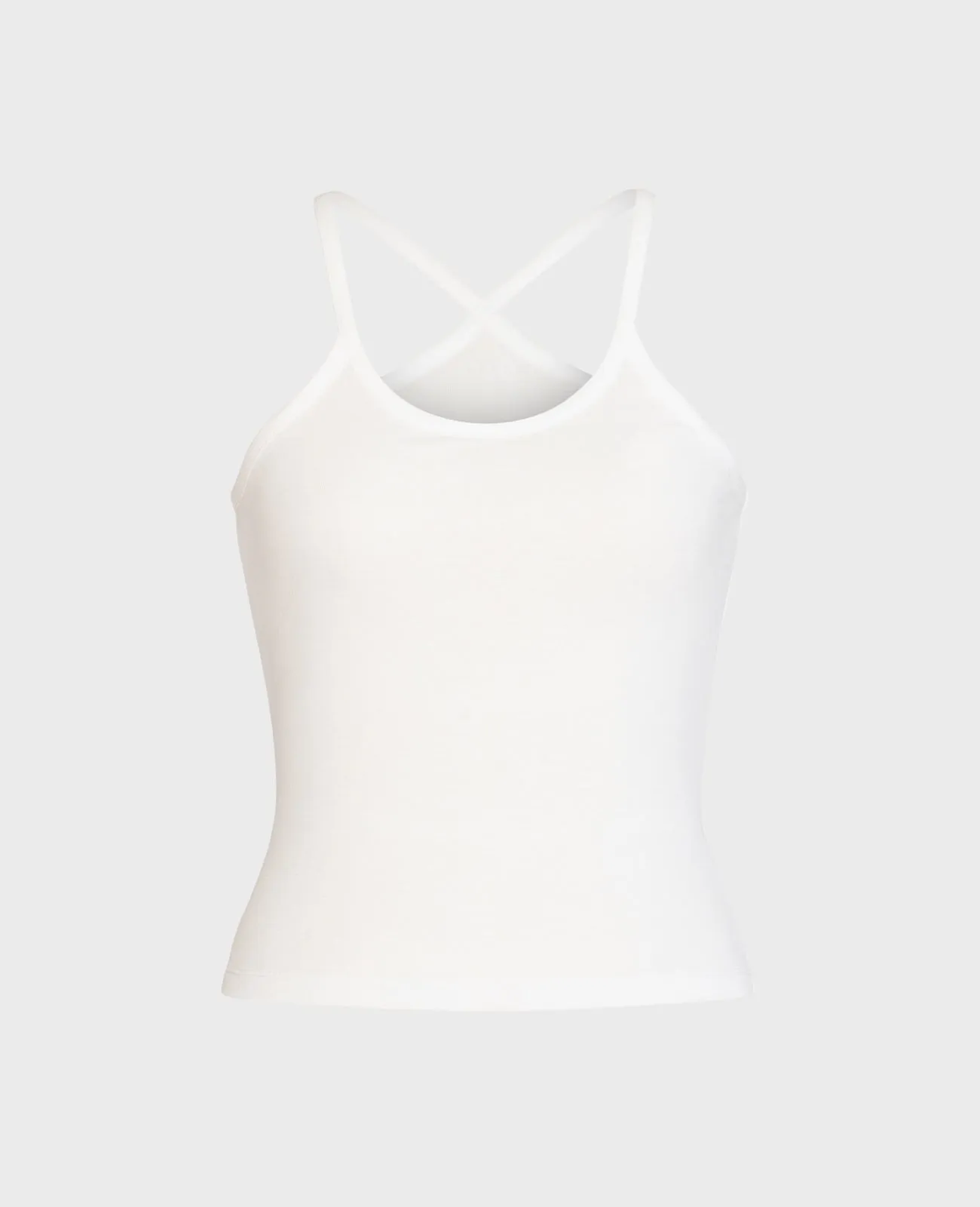 Supima 2-way Halter Ribbed Tank