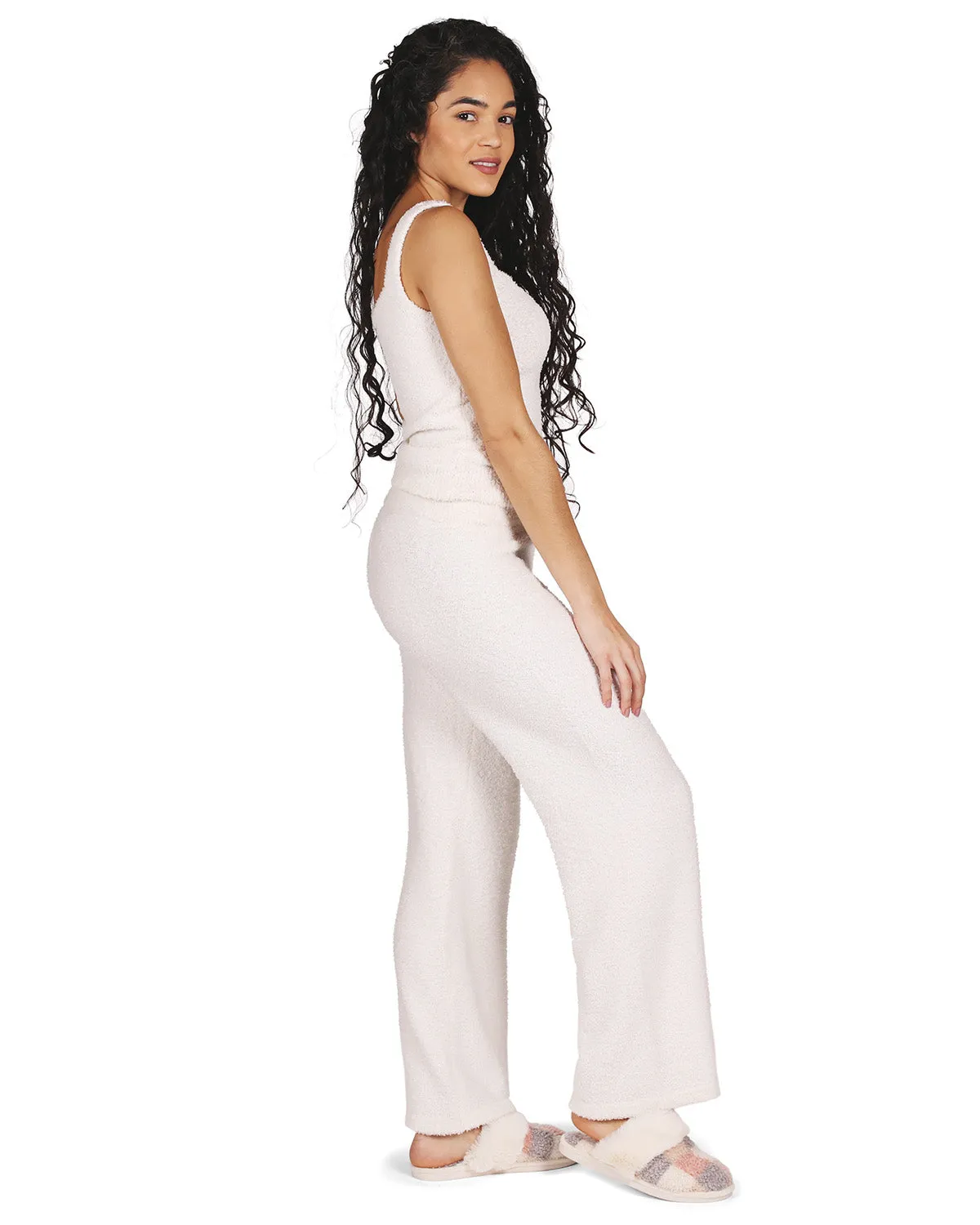 Women's Cozy Knit Ultra-Soft Solid Lounge Pants