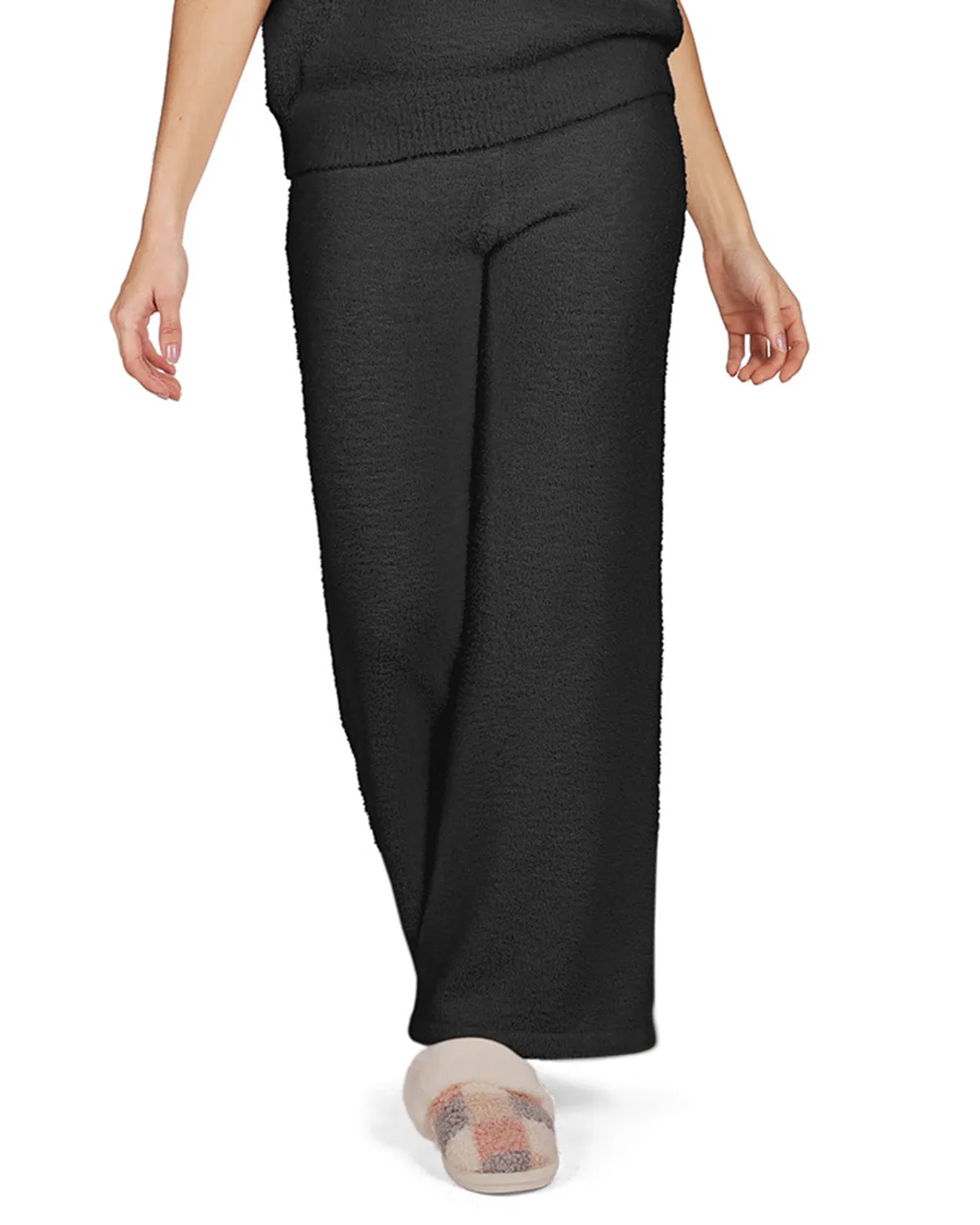 Women's Cozy Knit Ultra-Soft Solid Lounge Pants