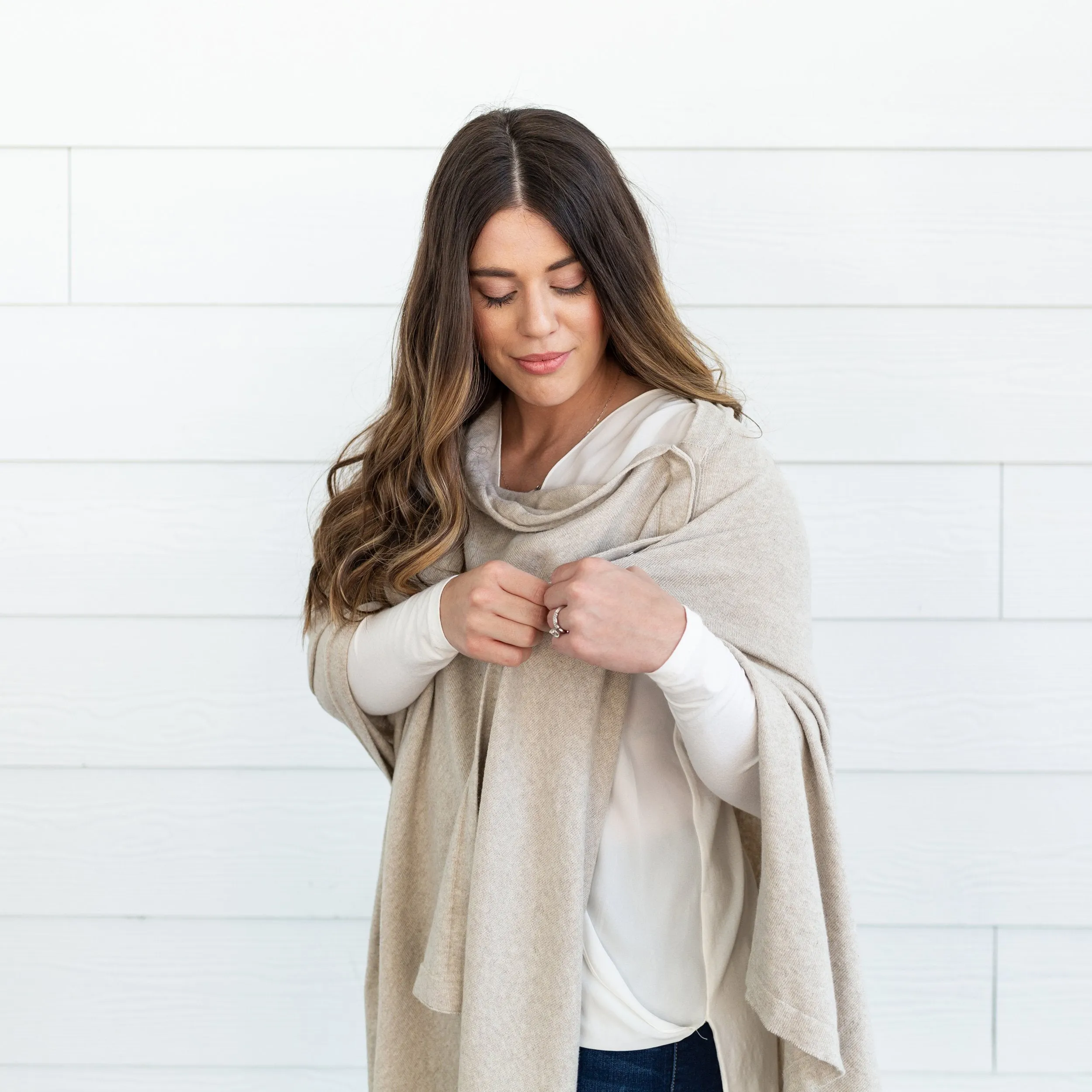 zestt Travel Poncho Birch