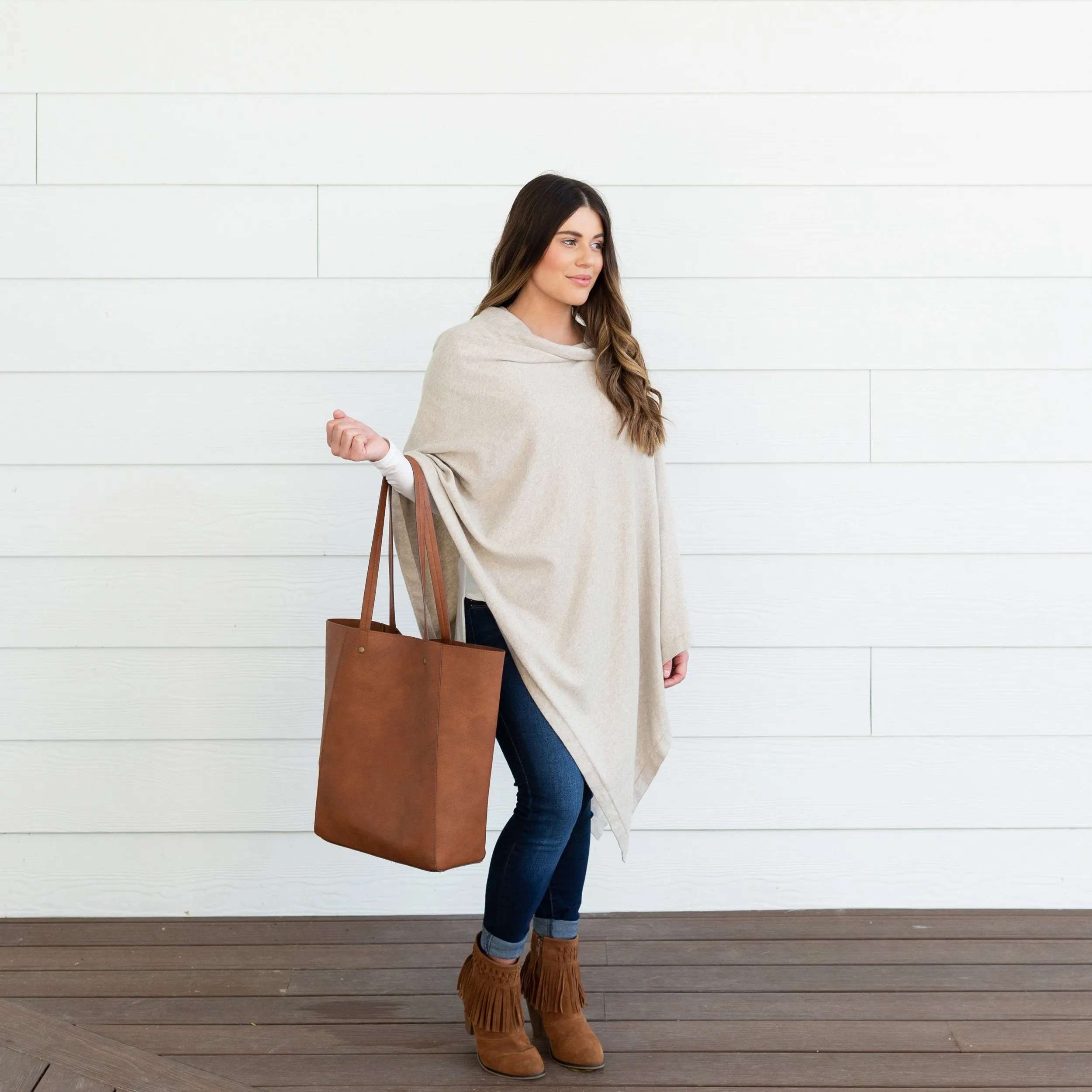 zestt Travel Poncho Birch