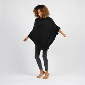 zestt Travel Poncho Black